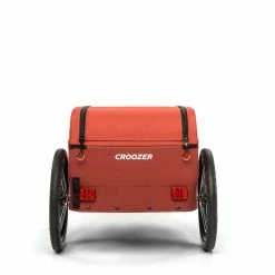 Remorque Vélo Utilitaire Cargo Kalle Croozer 92 Litres -Remorques vélo Soldes Boutique Remorque velo cargo Croozer kalle rouge 3