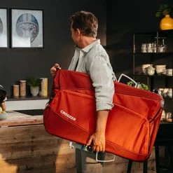 Remorque Vélo Utilitaire Cargo Kalle Croozer 92 Litres -Remorques vélo Soldes Boutique Remorque velo cargo Croozer kalle rouge 6