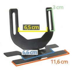 Brandless Adaptateur Garde Boue Arrière Sur Porte Bagage Vélo M-Wave -Remorques vélo Soldes Boutique adaptateur garde boue arriere sur porte bagage velo m wave full 4