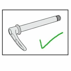 Ballz Axe Traversant 12 Mm Pour Remorque Coho CX Burley -Remorques vélo Soldes Boutique ballz axe traversant 12 mm pour remorque coho cx burley full 3