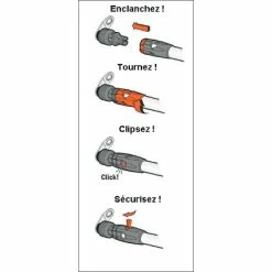 Bras Fixation Weber Sur Axe De Roue Remorque Vélo Hinterher -Remorques vélo Soldes Boutique bras fixation weber sur axe de roue remorque velo hinterher full 3