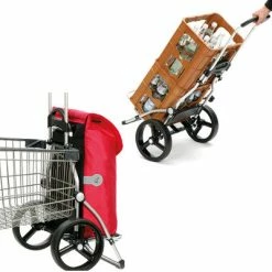 Chariot De Courses Royal Shopper Roues 3 Rayons Andersen -Remorques vélo Soldes Boutique chariot de courses royal shopper roues 3 rayons andersen full 3