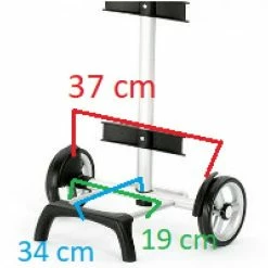 Châssis Unus Fun Poignée 3 Positions - Andersen -Remorques vélo Soldes Boutique chassis unus fun poignee 3 positions andersen full 5