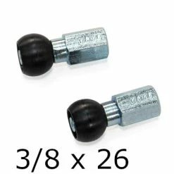 Fixation BallZ Sur Axe Plein Vélo Remorque Coho XC Burley -Remorques vélo Soldes Boutique fixation ballz sur axe plein velo remorque coho xc burley 3 8 full