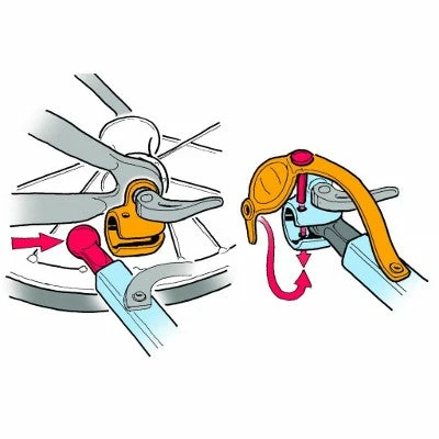 Fixation CTS Avec Axe Pour Remorque Vélo Thule Chariot 1 Fixation CTS Avec Axe Pour Remorque Vélo Thule Chariot