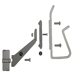 Fixation Support Bidon Bottlefix Extended KlickFix -Remorques vélo Soldes Boutique fixation support bidon bottlefix extended klickfix full 5