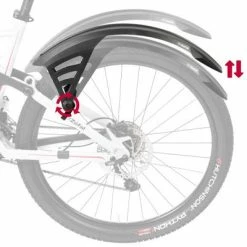 Garde Boue Arrière Vélos 27.5 à 29 Pouces Deflector RS75 Zefal -Remorques vélo Soldes Boutique garde boue arriere velos 27 5 a 29 pouces deflector rs75 zefal full 4