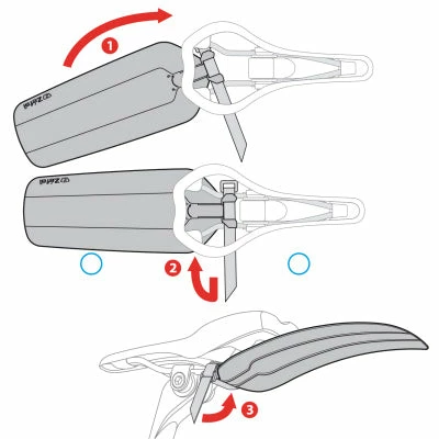 Garde Boue Sous Selle Pour VTT Shield S20 Zefal 6 Garde Boue Sous Selle Pour VTT Shield S20 Zefal – Image 6