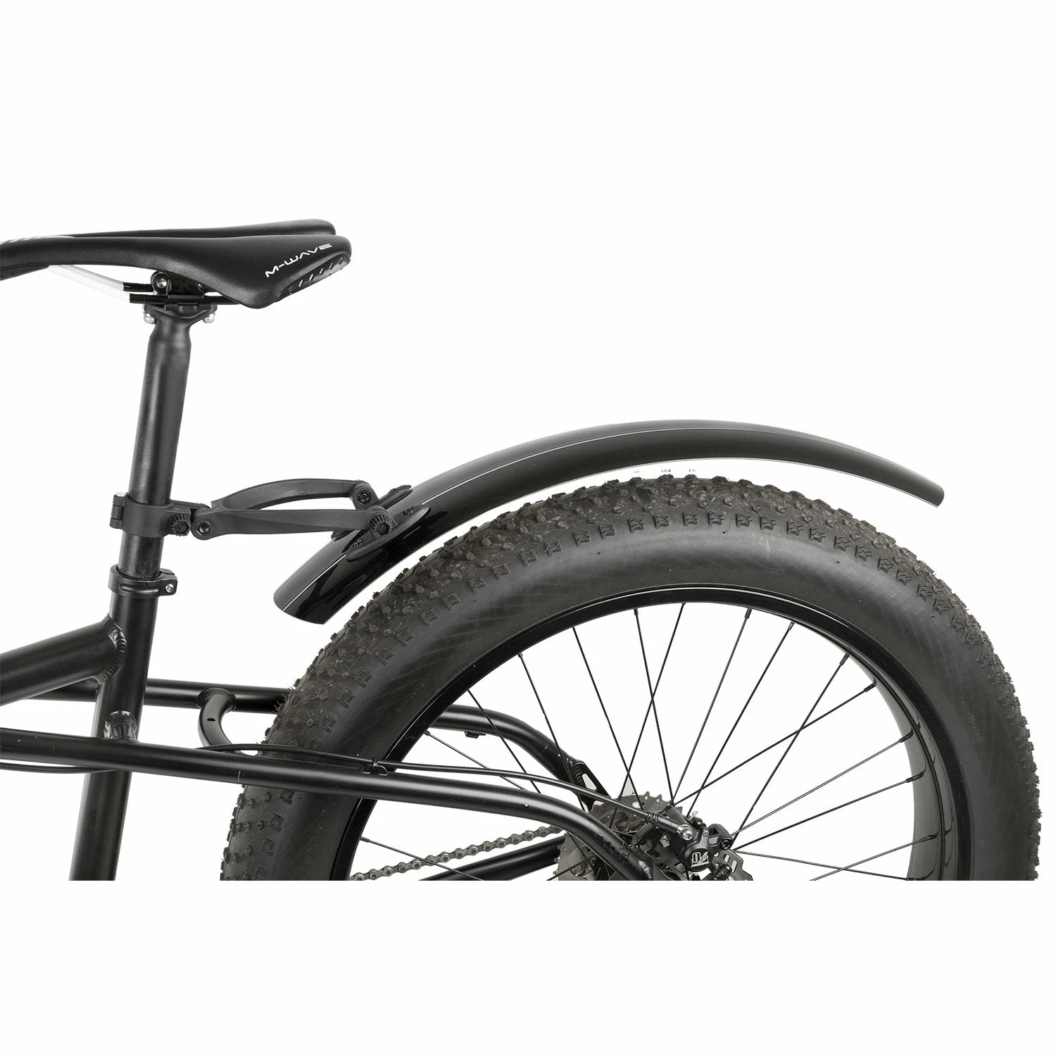 Garde Boue Arrière Pour Vélo 24 à 29 Pouces à Pneu Large Mud Max Fat R M-Wave 2 Garde Boue Arrière Pour Vélo 24 à 29 Pouces à Pneu Large Mud Max Fat R M-Wave – Image 2