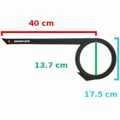 Garde Chaine Vélo Clipsable Mono-plateau 38 Dents Hebie -Remorques vélo Soldes Boutique garde chaine velo clipsable mono plateau 38 dents hebie full 3