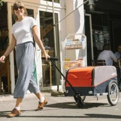 Kit Charrette Manuelle Pour Remorque Vélo Cargo Croozer -Remorques vélo Soldes Boutique kit charrette manuelle pour remorque velo cargo croozer full 3