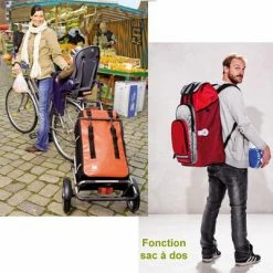 Andersen Panier à Provision Royal Plus Sac Hydro 60 Litres Isotherme -Remorques vélo Soldes Boutique panier a provision royal plus sac hydro 60 litres isotherme full 3