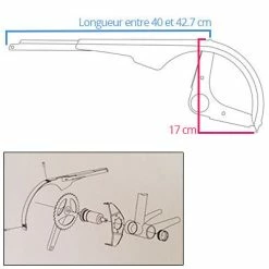 Protection Chaine Vélo Résistant 46 Et 48 Dents SKS -Remorques vélo Soldes Boutique protection chaine velo resistant 46 et 48 dents sks full 4