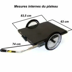 Remorque Pour Vélo Roland Trolley M -Remorques vélo Soldes Boutique remorque pour velo roland trolley m full 5