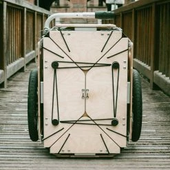 Remorque Vélo Bois Avec Coffre Modulable Flos 2425 Carette -Remorques vélo Soldes Boutique remorque velo carette flos 2