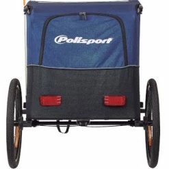 Remorque Vélo Enfant 2 Places Pliable Avec Suspension Polisport -Remorques vélo Soldes Boutique remorque velo enfant 2 places pliable avec suspension polisport full 3