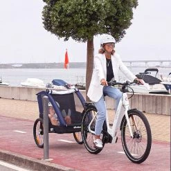 Remorque Vélo Enfant 2 Places Pliable Avec Suspension Polisport -Remorques vélo Soldes Boutique remorque velo enfant 2 places pliable avec suspension polisport full 6