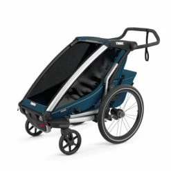 Remorque Vélo Enfant Thule Chariot Cross 1 -Remorques vélo Soldes Boutique remorque velo enfant thule chariot cross 1 full 3