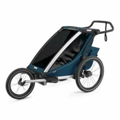 Remorque Vélo Enfant Thule Chariot Cross 1 -Remorques vélo Soldes Boutique remorque velo enfant thule chariot cross 1 full 4