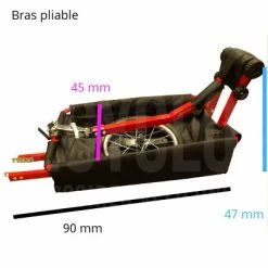 Remorque Vélo Monoroue Carry Angel Peruzzo Sur Tige De Selle -Remorques vélo Soldes Boutique remorque velo monoroue carry angel peruzzo sur tige de selle full 5
