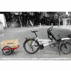 Remorque Vélo Plateau Pour Bagages Hinterher -Remorques vélo Soldes Boutique remorque velo plateau pour bagages hinterher full 6