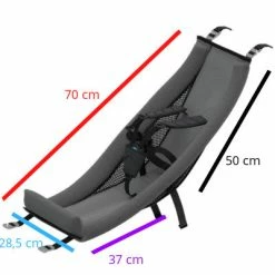 Siège Bébé Hamac Pour Remorque Vélo Thule Chariot -Remorques vélo Soldes Boutique siege bebe hamac pour remorque velo thule chariot full 3