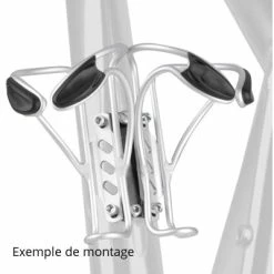 Support Pour 2 Porte-bidons Sur Cadre M-Wave -Remorques vélo Soldes Boutique support pour 2 porte bidons sur cadre m wave full 4