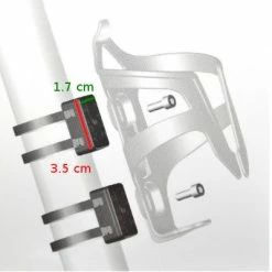 ZEFAL Support Sur Cadre De Vélo Pour Porte Bidon GIZMO UNIVERSAL -Remorques vélo Soldes Boutique support sur cadre de velo pour porte bidon gizmo universal full 4